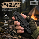 PISAU 3Cr13MoV Two-Hand Folding Outdoor Knife – 32.5cm