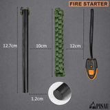 PISAU Large 12.7mm Ferrocerium Fire Starter Rod