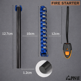 PISAU Large 12.7mm Ferrocerium Fire Starter Rod