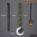 PISAU Large 12.7mm Ferrocerium Fire Starter Rod