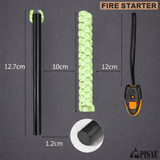PISAU Large 12.7mm Ferrocerium Fire Starter Rod