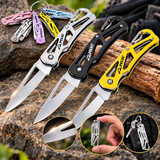 PISAU 3Cr13MoV Mini Manual Folding Keyring Knife – 6cm Blade
