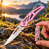 PISAU 3Cr13MoV Mini Manual Folding Keyring Knife – 6cm Blade