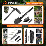PISAU Professional Survival Kit 20 in 1 Tactical Gear for Camping Hunting Hiking
