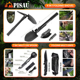 PISAU Professional Survival Kit 20 in 1 Tactical Gear for Camping Hunting Hiking