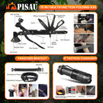 PISAU Professional Survival Kit 20 in 1 Tactical Gear for Camping Hunting Hiking