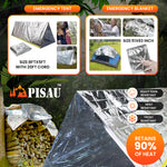 PISAU Professional Survival Kit 20 in 1 Tactical Gear for Camping Hunting Hiking