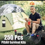 PISAU Professional Survival Kit 20 in 1 Tactical Gear for Camping Hunting Hiking
