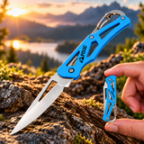 PISAU 3Cr13MoV Mini Manual Folding Keyring Knife – 6cm Blade