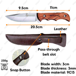 Browning Knife Fixed Opening Pocket Knife Hunting, Camping, Survival, Fishing