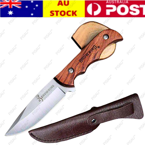 Browning Knife Fixed Opening Pocket Knife Hunting, Camping, Survival, Fishing