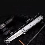Knife Folding Opening Pocket Knife Hunting, Camping, Survival, Fishing Kwaiken