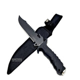PISAU Pig Sticker Tactical Razor Bowie Hunting Knife Camping Military W/ Sheath
