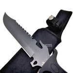 PISAU Pig Sticker Tactical Razor Bowie Hunting Knife Camping Military W/ Sheath