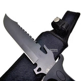 PISAU Pig Sticker Tactical Razor Bowie Hunting Knife Camping Military W/ Sheath