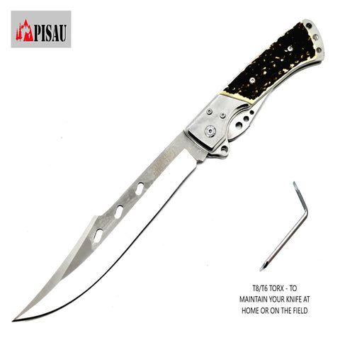 Machete Survival Blade with Carry Case Grip Camping Fishing Hiking Pig Hunting