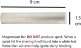1x 99.99% Magnesium Metal Rod Mg 9 cm x 1.5 cm