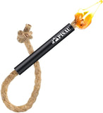 Fire Starter Survival Tool - Parrafin Wax Infused Hemp Tinder Fire Starter Tube