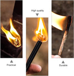 Fire Starter Survival Tool - Parrafin Wax Infused Hemp Tinder Fire Starter Tube
