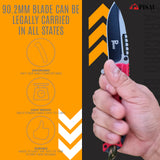 Pisau- Folding Knife with Paracord handle
