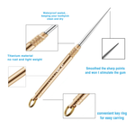 2x Titanium Toothpick
