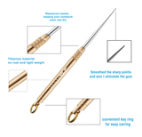 2x Titanium Toothpick