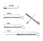 2x Titanium Toothpick